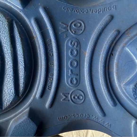 CROCS Mens Classic Blue Georgie Waterproof Boots Boots Mens 8 - Picture 3 of 4